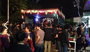 Kemeriahan acara Lesehan UMG VIII pada Kamis (26/3) lalu. (Foto: Zulfiana)