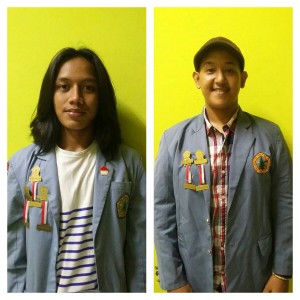 Ketua MPM Fikom Reza Azhari (kiri) dan Ketua DPM Fikom Rifat Sungkar (kanan). (Foto: Media Publica)